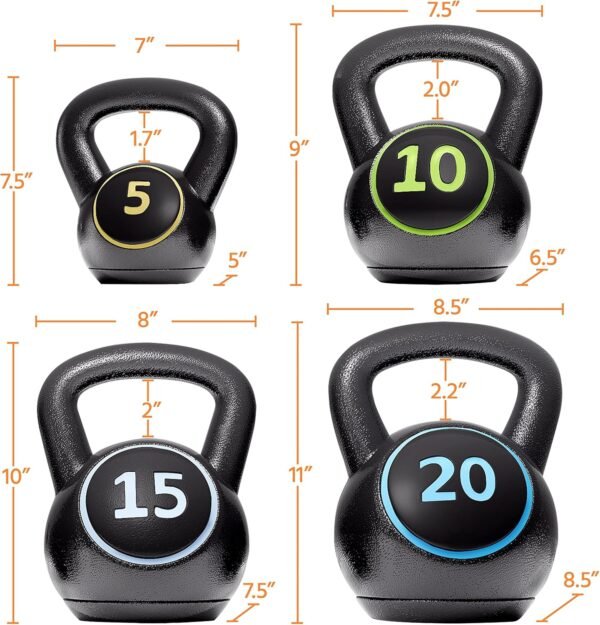 Kettlebell Sets (4 Piece)